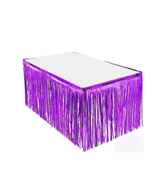 Mavi Masa Örtüsü, Mor Masa Eteği - Resim 3