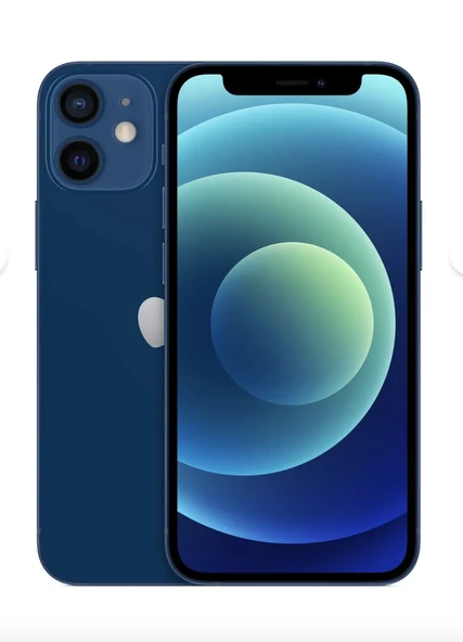 YENİLENMİŞ APPLE İPHONE 12 MİNİ 64 GB MAVİ - B KALİTE - 12 AY GARANTİLİ - 1