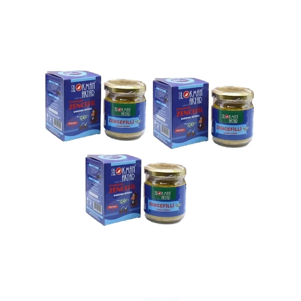 Propolisli Zencefil Karışımlı Çay 3 x 100 Gr, Lokman Aktar ürün görseli