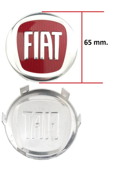 Fıat Doblo-Yeni Egea-Fıorıno-Linea-Punto Surucu Dıreksıyon Uyumlu Kapak Logosu - Arması ürün görseli 1