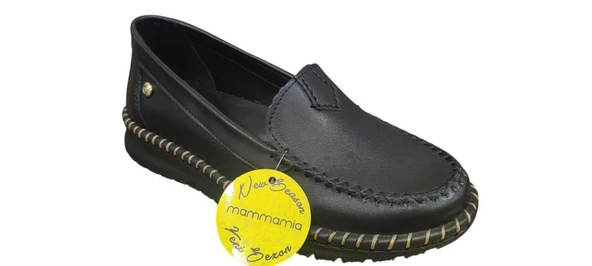 MAMMAMİA D25YA-3265 ORTOPEDİK KADIN DERİ AYAKKABI - Resim 5