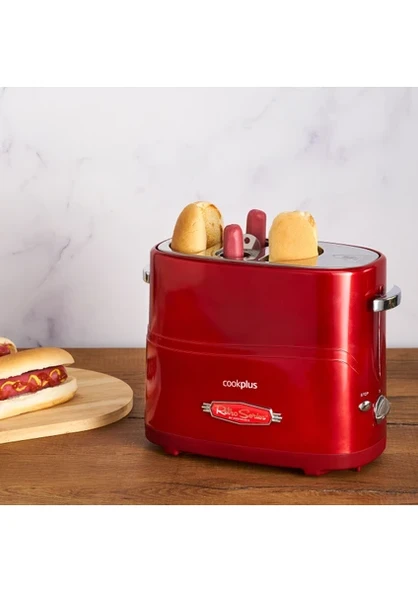 Karaca Cookplus Mutfaksever 2li Sosisli Sandviç (Hot Dog) Yapma Makinesi