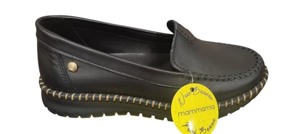 MAMMAMİA D25YA-3265 ORTOPEDİK KADIN DERİ AYAKKABI - Resim 2