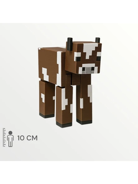 Minecraft PixelZoo Seti Koyun İnek Keçi Tilki Tavuk At - 2