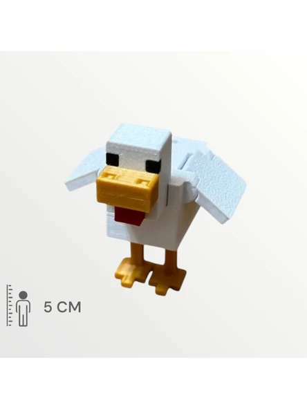 Minecraft PixelZoo Seti Koyun İnek Keçi Tilki Tavuk At - 4