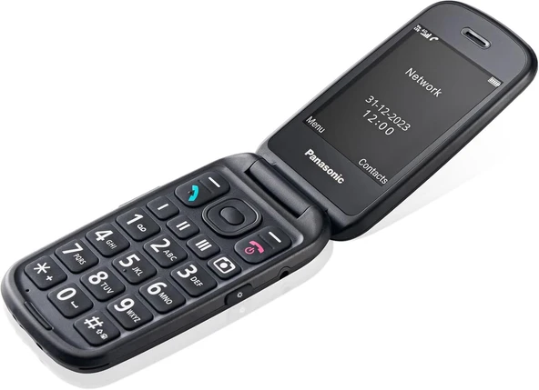 Panasonic KX-TU550 4G Tuşlu Cep Telefonu Siyah (Panasonic Türkiye Garantili) - 5