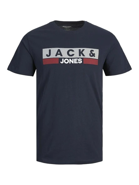 Jack Jones Corp Logo Plus Erkek Tişört 12158505 ürün görseli