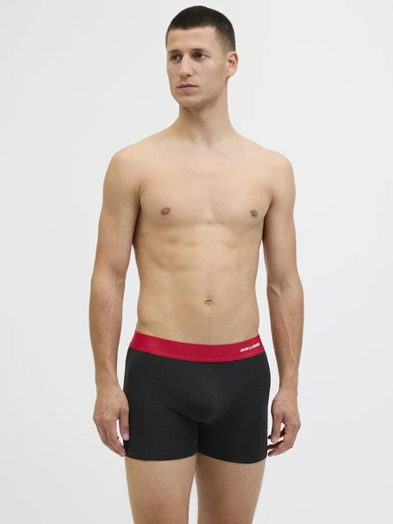 Jack Jones Cnyjah Banboo 3 Lü Paket Erkek Boxer 12281998 - 4