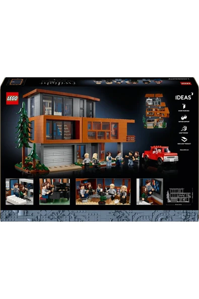 ® Ideas Alacakaranlık: Cullen Evi 21354 - Yetişkinler için Film Hatırası Yapım Seti (2001 Parça) - 4