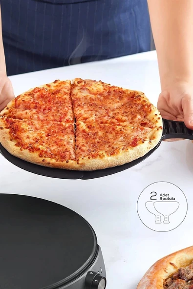 Gastro 10 in 1 Pizza Lahmacun ve Tandır Ekmeği Makinesi Biodiamond Matte Black - 4