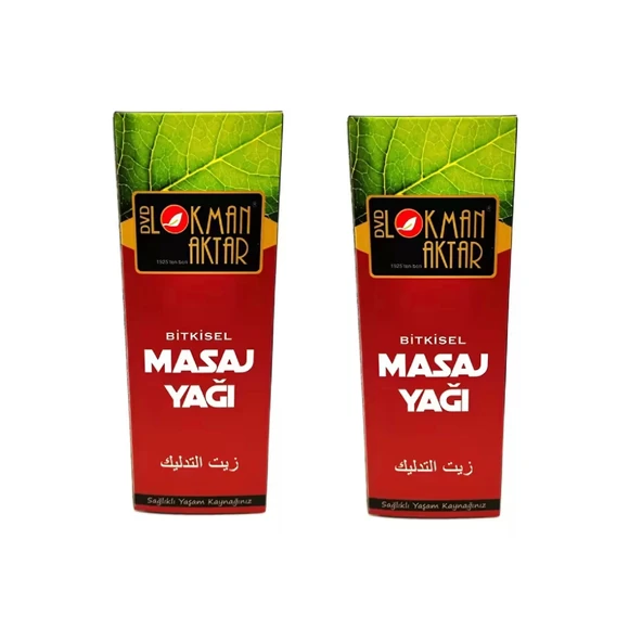 Masaj Yağı 150 ml 2Adet, Lokman Aktar