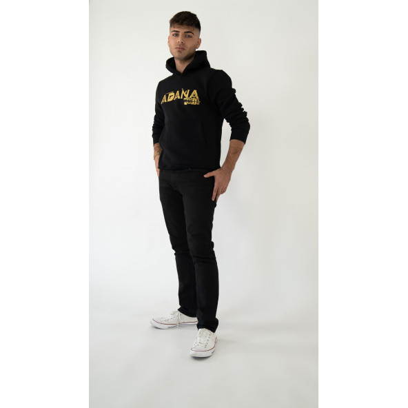 Adana Mafia Erkek Kapüşonlu Sweatshirt - 3