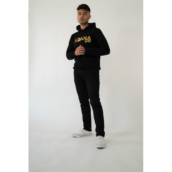 Adana Mafia Erkek Kapüşonlu Sweatshirt - 8