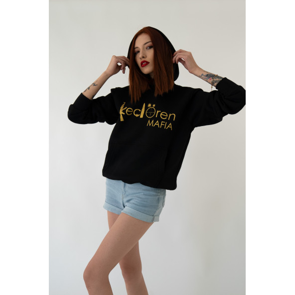 Keçiören Mafia Kadın Kapüşonlu Sweatshirt - 2