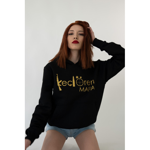 Keçiören Mafia Kadın Kapüşonlu Sweatshirt - 3