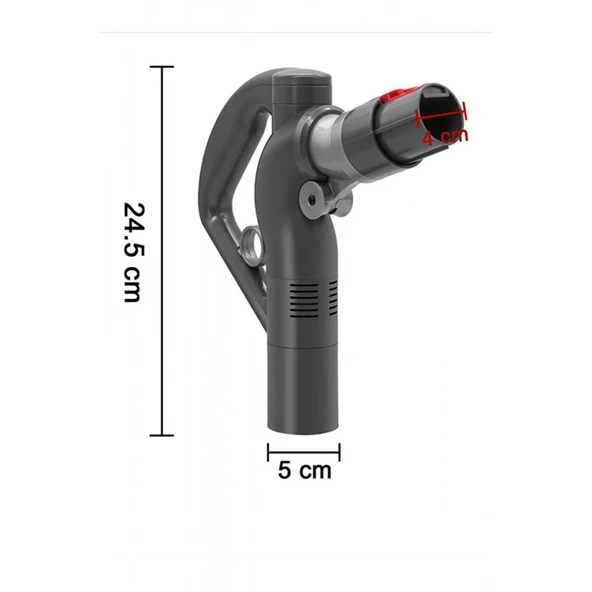 srfn ticaret Dyson Big Ball Serisi Uyumlu Süpürge Tutma Sapı - Resim 2