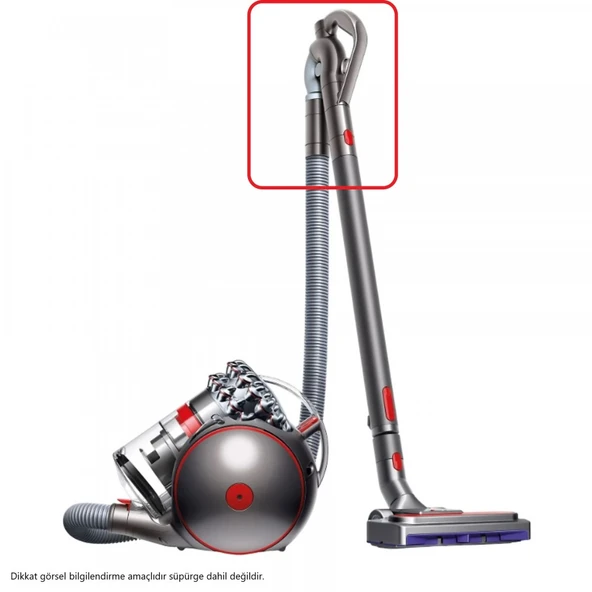 srfn ticaret Dyson Big Ball CY18-CY22-CY23-CY24 Serisi Uyumlu Süpürge Tutma Sapı - 4