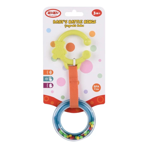 Zuzu Toys Zuzu Çıngıraklı Halka 4122 - 5