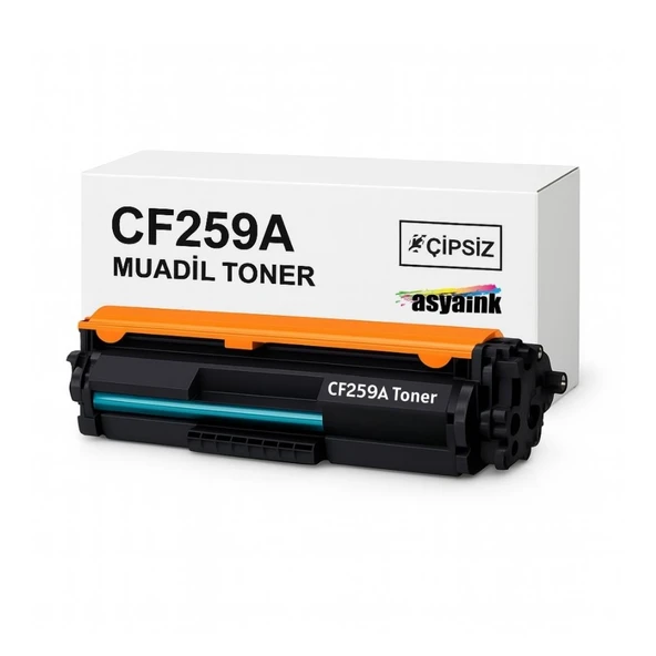 HP M404dn CF259A Muadil Toner Asyaink Çipsiz 3000 Sayfa