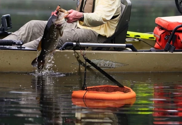 Captain 6615 Fileli Livar Şamandralı Balık Sepeti 50x90cm - Resim 2