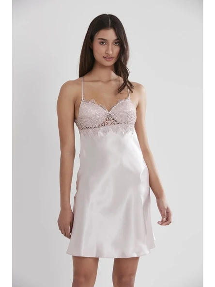 Pierre Cardin 6325 6'lı Saten Gecelik Sabahlık Takım - 2