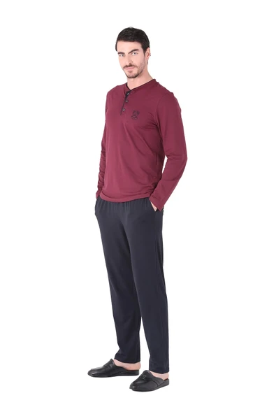D'S Damat 221001 Uzun Kol Pijama Takımı - 2