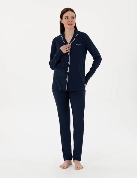 Pıerre Cardın 7717-S Bayan Gömlek Pijama Takımı - 3