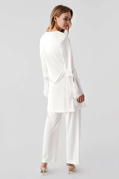 Freshness 322 Kadın Sabahlıklı Pijama Takımı - 3