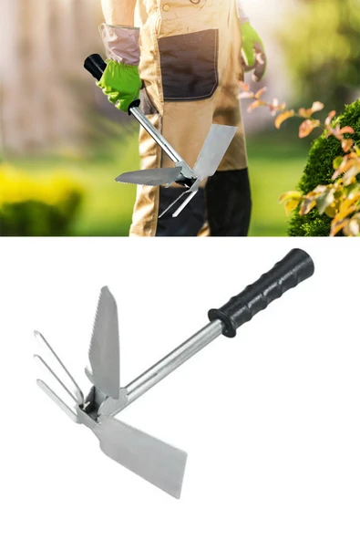 Maximex Teleskopik Saplı Fonksiyonlu Keser, Çapa, Testere, 3 Farklı Açıya Ayarlanabilir, Alman Ürünü