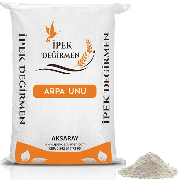 İpek Değirmen 2 KG Doğal Arpa Unu Taş Değirmen de Öğütülmüş Köy Unu ürün görseli