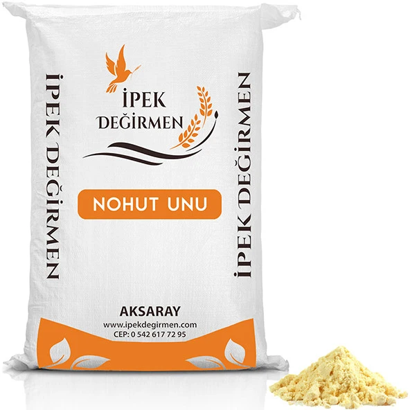 İpek Değirmen 2 KG Nohut Unu Doğal Katkısız Glutensiz Yüksek Protein - 1