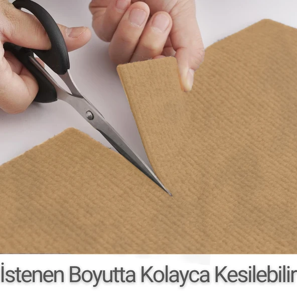 Beylini Kedi Tırmalama Halısı Yapışkanlı Her Yüzeye Uygulanabilir Kesilebilir Mobilya Koruyucu Mat Devetüyü (40X50) - 2