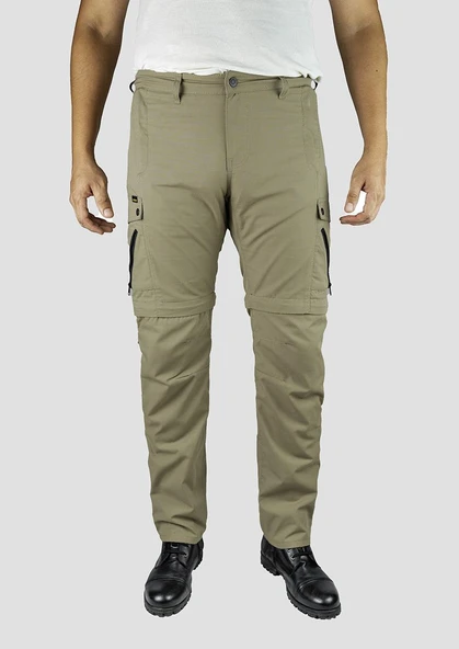 RIDER DENIM ALIZE BEJ ERKEK MOTOSİKLET PANTOLON - 2