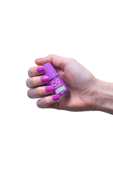 CO Nail's Effect Oje Neon Parlak Mor No:07