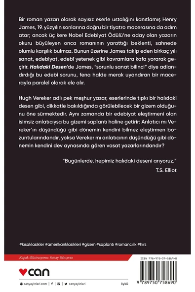Halıdaki Desen Henry James Can Yayın - 3