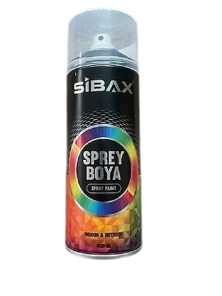 SİBAX TRAFİK KIRMIZI SPREY BOYA 250 ML RAL-3020 - 1