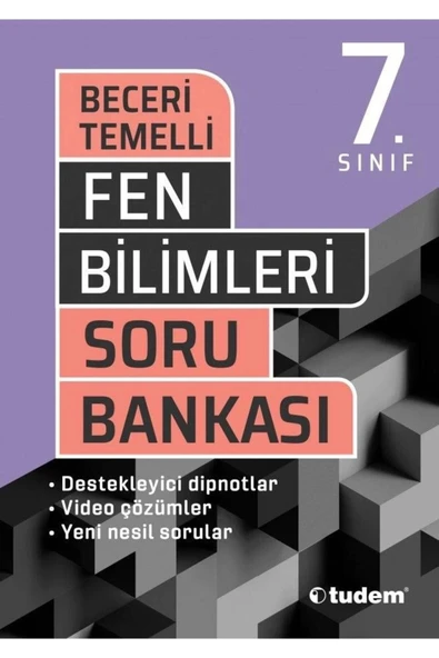 Tudem 7.Sınıf Fen Bilimleri Beceri Temelli Soru Bankası