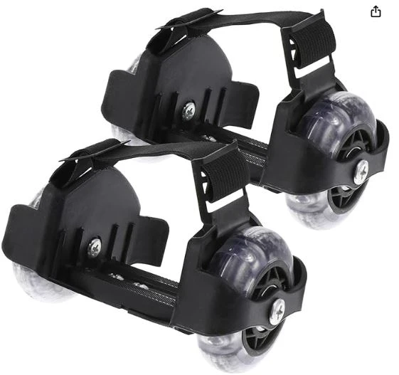 BUSSO-YX-SG-04-60 KG TAŞIMA KAPASİTELİ 2 TEKERLEKLİ IŞIKLI TOPUK PATENİ - 3