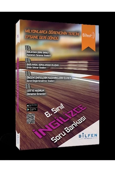 Bilfen 6.Sınıf Biltest İngilizce Soru Bankası