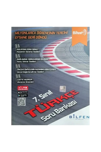 Bilfen 7.Sınıf Biltest Türkçe Soru Bankası