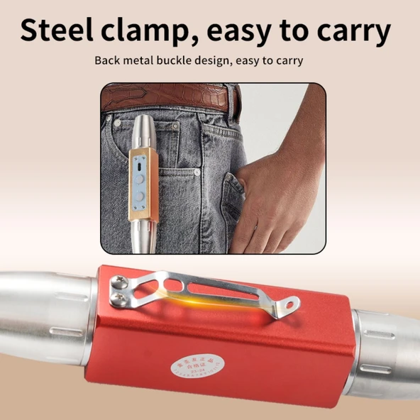 Uv Ledli El Feneri - Powerdex - Su Geçirmez - 20 W - Kırmızı - PD-9007 - Resim 5