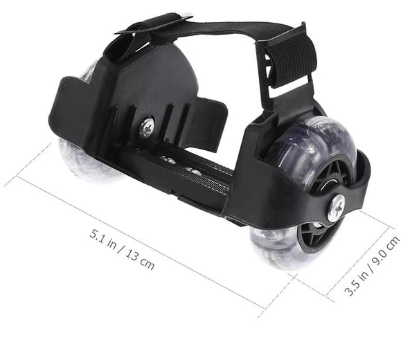BUSSO-YX-SG-04-60 KG TAŞIMA KAPASİTELİ 2 TEKERLEKLİ IŞIKLI TOPUK PATENİ - 4