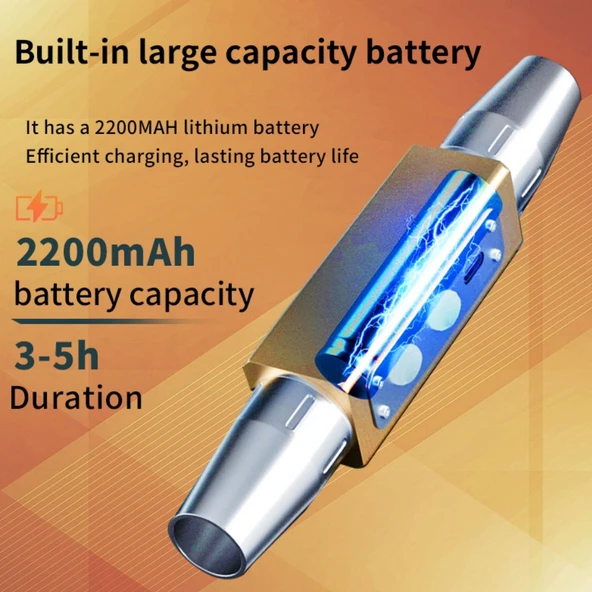 Uv Ledli El Feneri - Powerdex - Su Geçirmez - 20 W - Gold - PD-9007 - Resim 4