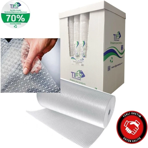 Balonlu Naylon 33cmX25Mt (En:33cm, Boy:25mt.) Üç Katlı Eşya Koruma Ambalajı - Resim 7