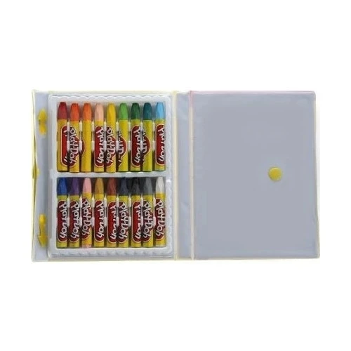 Play-Doh Pastel Boya Çantalı 18 Renk Pa006 - 3