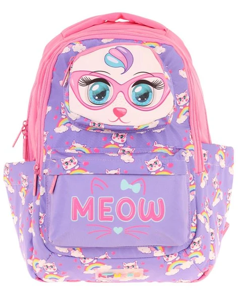 Kaukko Kids Okul Sırt Çantası Toys Cat L5236