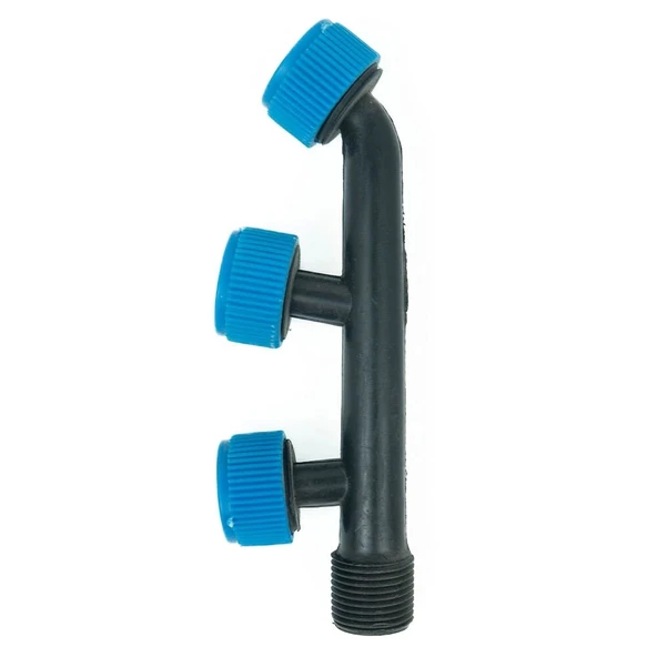 PLASTİK MEME ÜÇ ÇIKIŞLI (ERKEK) CROCODİLE CR-16 - 1