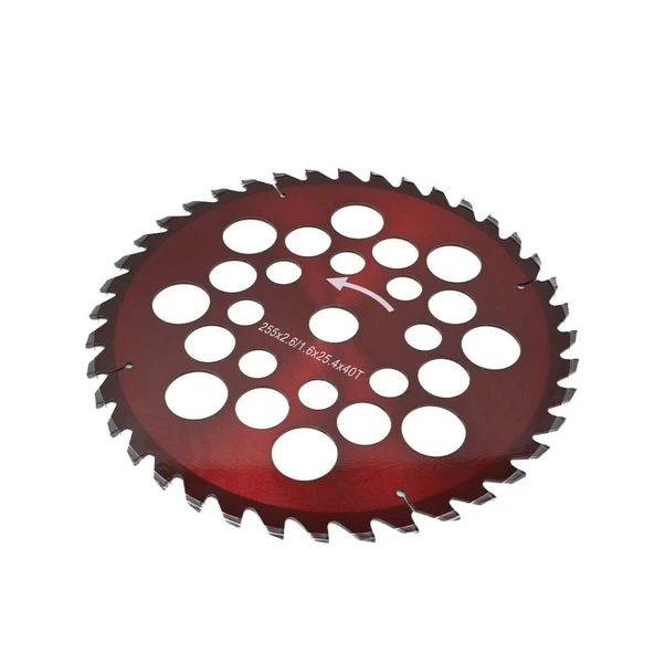 TIRPAN BIÇAĞI ELMASLI CROCODİLE TUNGSTEN RED (255MM) - 2