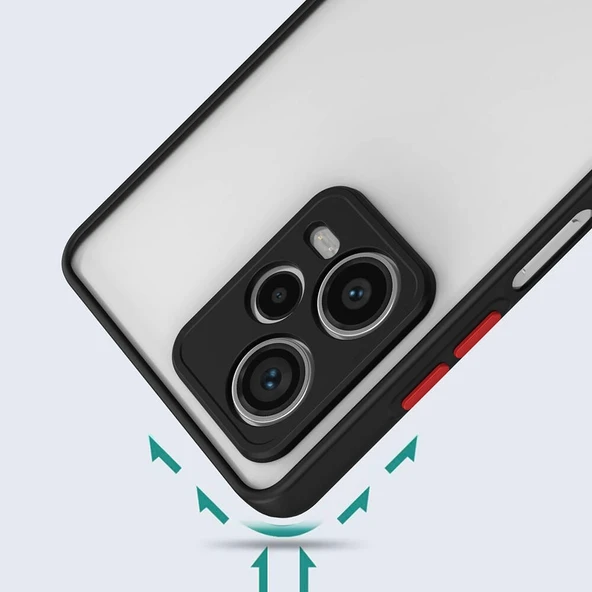 Xiaomi Redmi Note 12 Pro Plus 5G Kılıf Zore Hux Kapak - 3