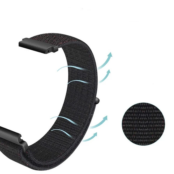 Xiaomi Redmi Watch 5 Active Zore KRD-03 22mm Hasır Kordon - 1